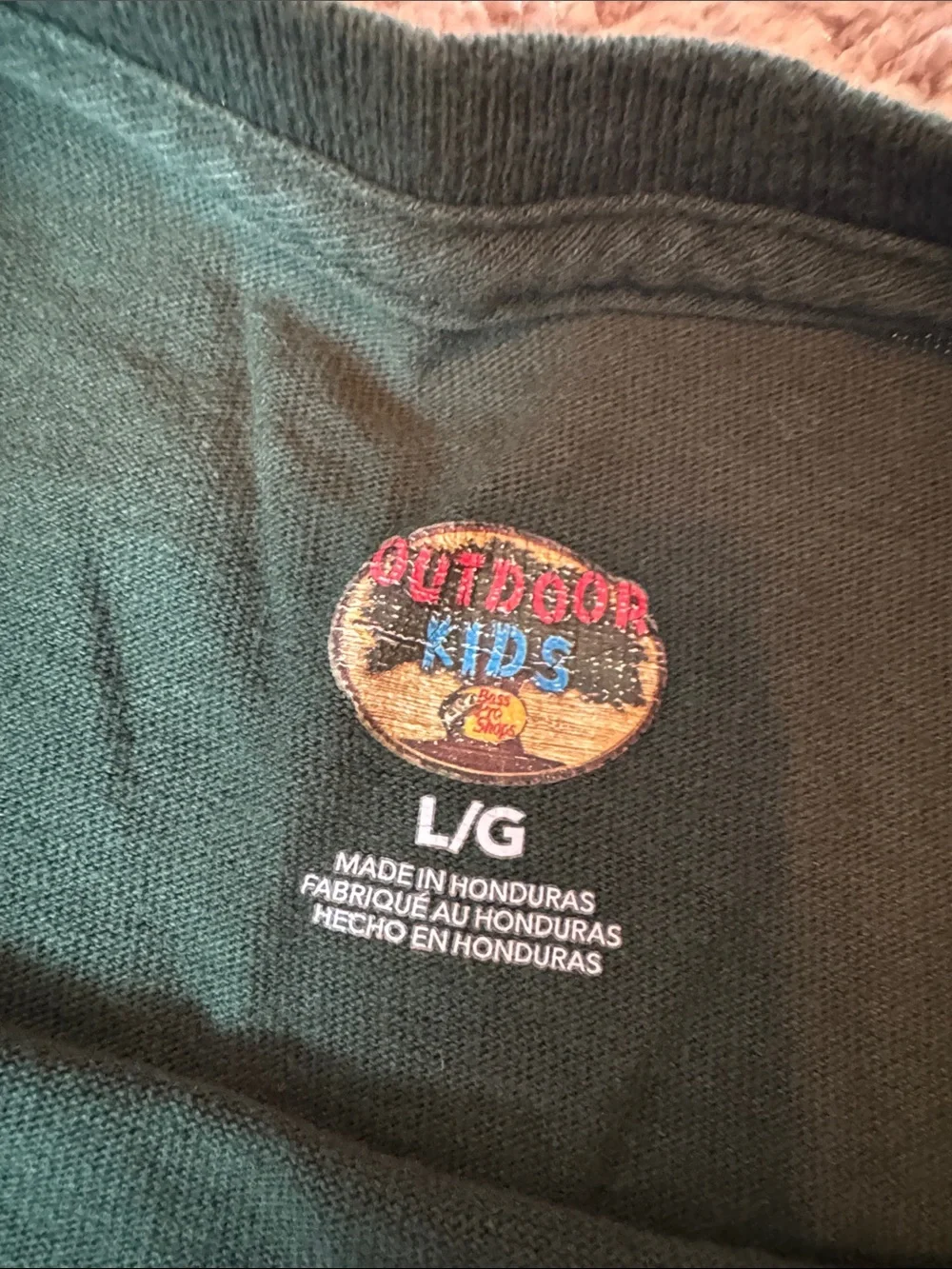 Bass Pro Shops Dark Green 'Deers and Gears' Graphic Tee with Camo Truck